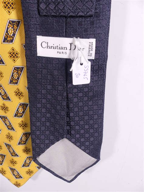 christian dior cravate